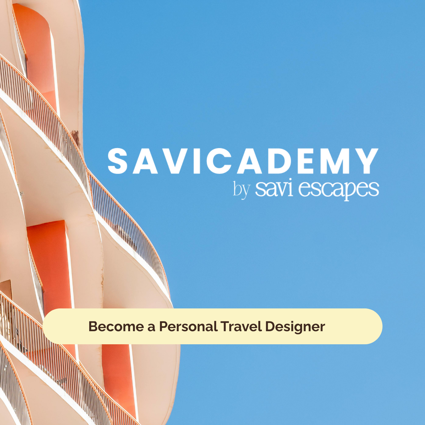 Savicademy - Travel Designer Course
